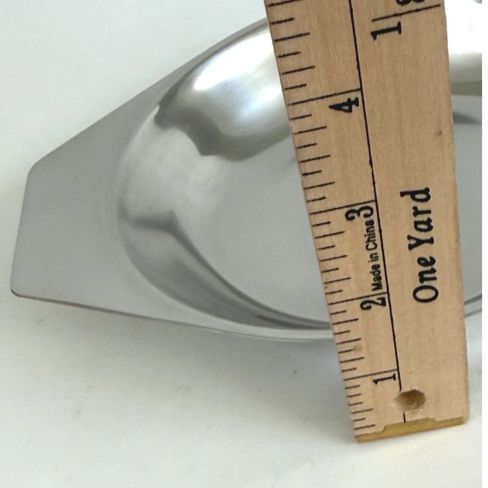 Vintage DVW Schwerte 18/8 Stainless Steel Serving Bowl Dish Germany 8